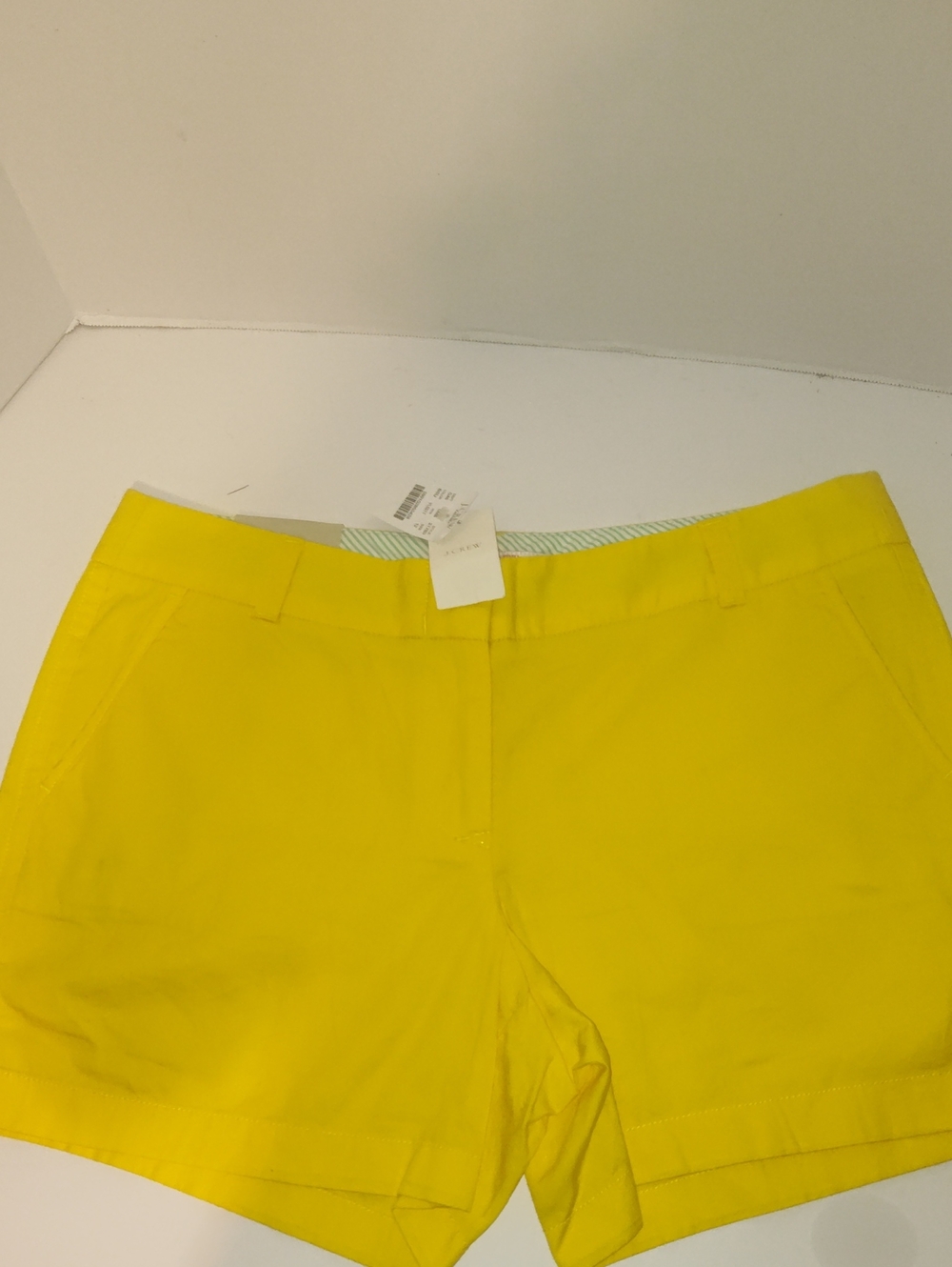 J CREW Bright Yellow Women's Casual Shorts Size 12